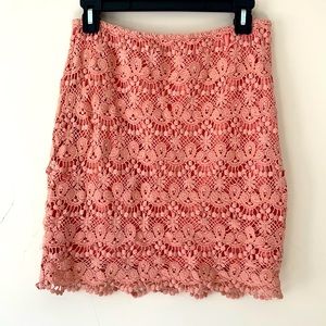 Pink skirt